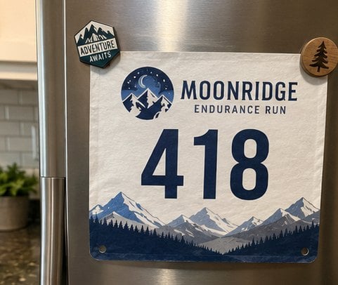Custom printed race bibs in bulk